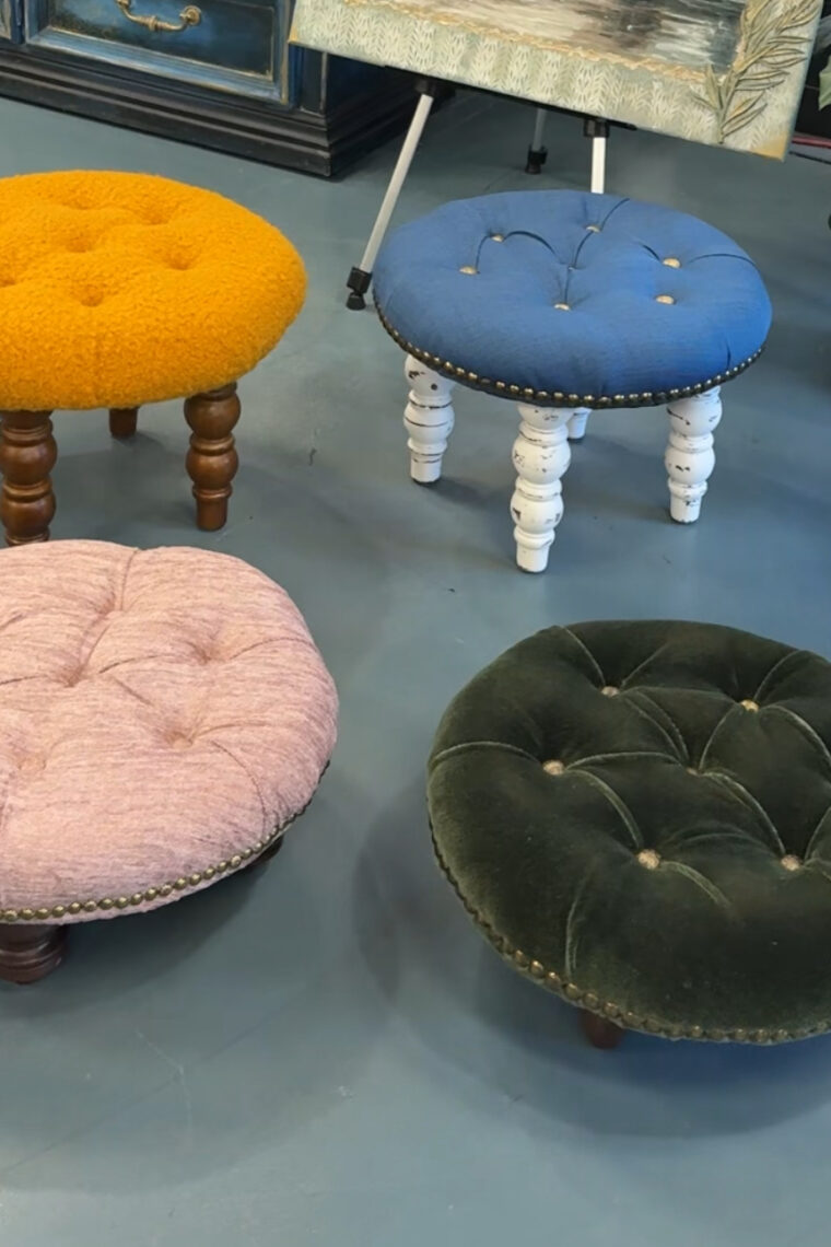 Ladies’ Backyard DIY Workshop – Build Your Own Ottoman & Learn Upholstery!